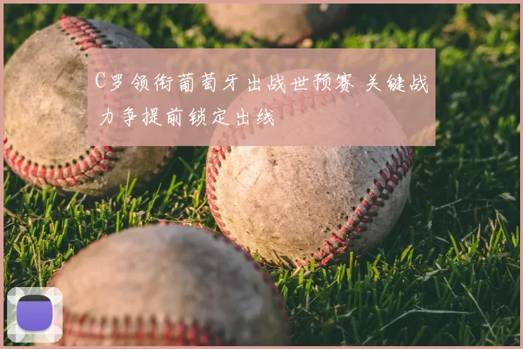 C罗领衔葡萄牙出战世预赛 关键战力争提前锁定出线